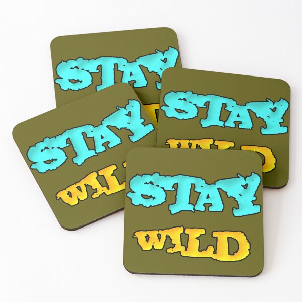 Item preview, Stay Wild | Adventure and Nature Typographic T-Shirt designed and sold by AstronautMerch.