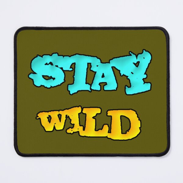 Item preview, Stay Wild | Adventure and Nature Typographic T-Shirt designed and sold by AstronautMerch.
