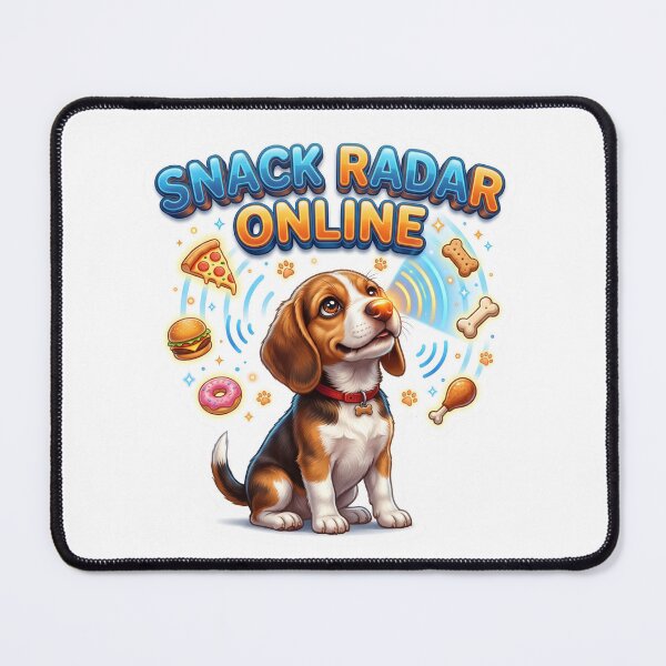 Item preview, Snack Radar Online Funny Beagle Dog Art designed and sold by pradeepvisuals.