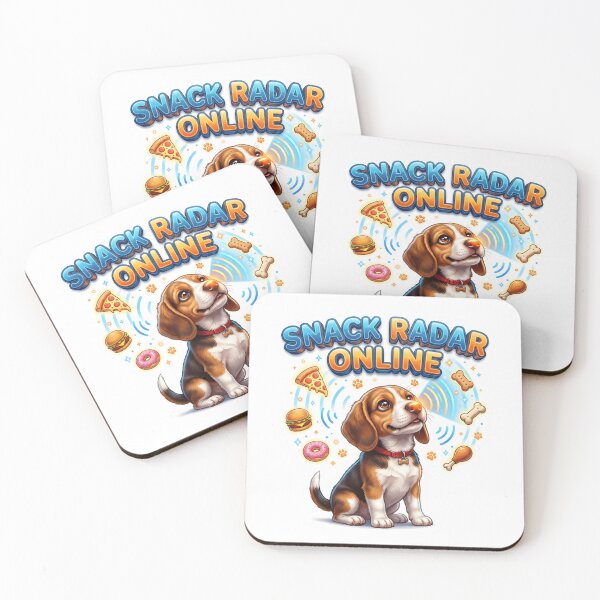Item preview, Snack Radar Online Funny Beagle Dog Art designed and sold by pradeepvisuals.