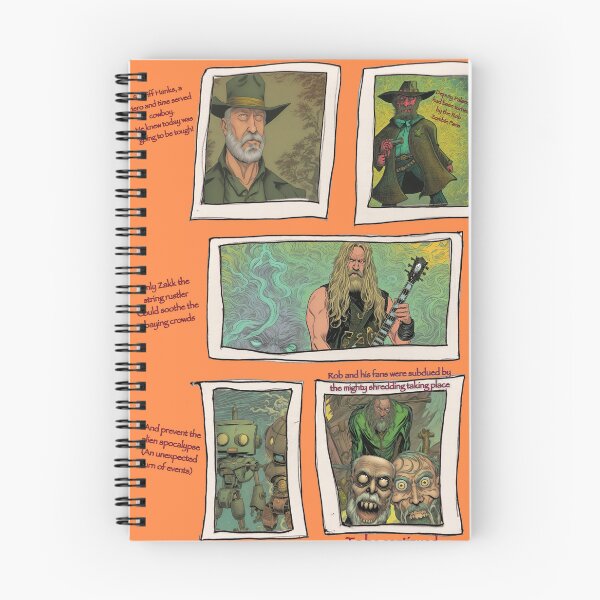 Item preview, Heavy metal comic strip designed and sold by Glenbobagins.