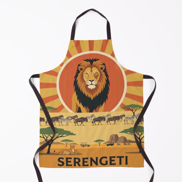Item preview, Serengeti Great Migration - African Wildlife Flat Vector Graphic designed and sold by ZUMERI.