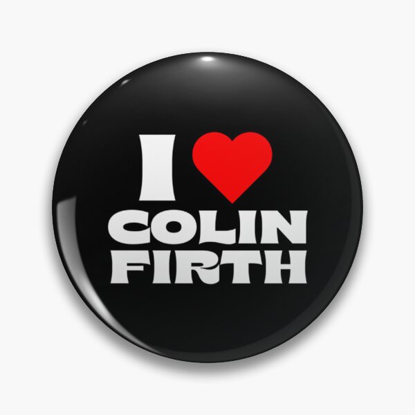 Item preview, I Love Colin Firth - White Fonts designed and sold by kopilochoa.