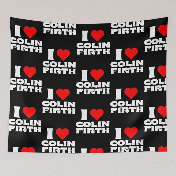 Item preview, I Love Colin Firth - White Fonts designed and sold by kopilochoa.