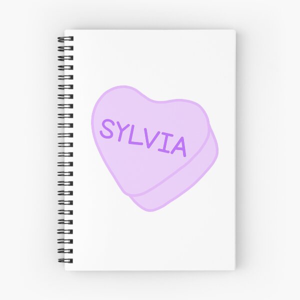Item preview, Sylvia Name Purple Candy Heart Sweet Heart Cute designed and sold by SlimyFish.