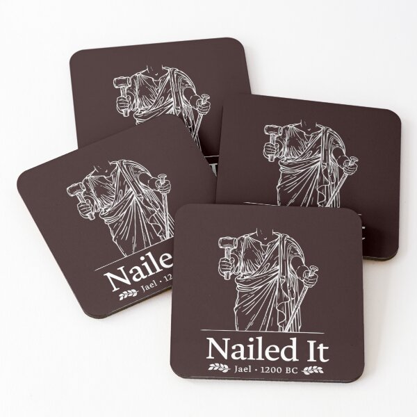 Item preview, Nailed It Jael 1200 BC Funny Bible History Feminist Quote designed and sold by Malaryk.