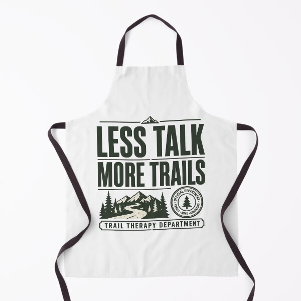 Item preview, Less Talk More Trails Mountain Bike Lifestyle Design designed and sold by SingleTrackes.