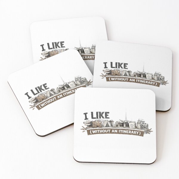 Item preview, I Like Traveling Without An Itinerary designed and sold by ali prints.
