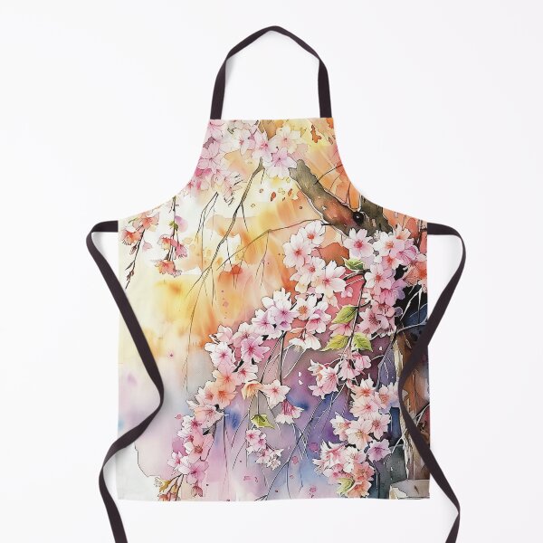 Item preview, Watercolor Cascade of Cherry Blossoms designed and sold by kaldart.