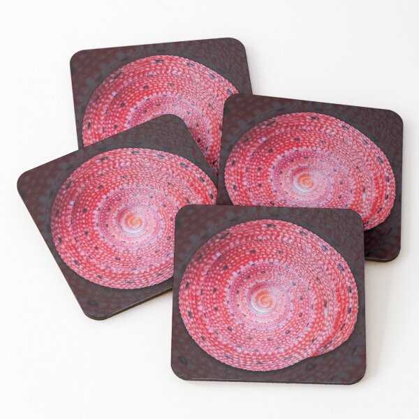 Item preview, hawaiian shell poster red shell designed and sold by gypsywander.