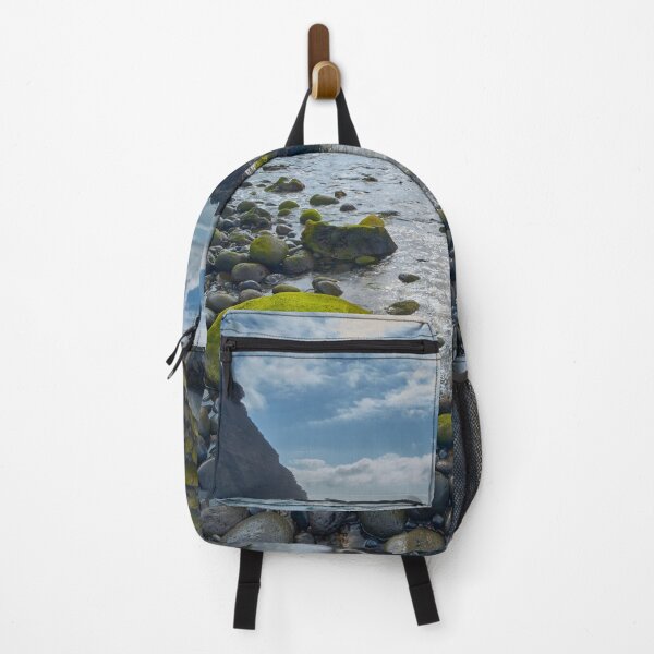 Item preview, Mossy pebble beach at Playa del Fraile designed and sold by Imagerisium.