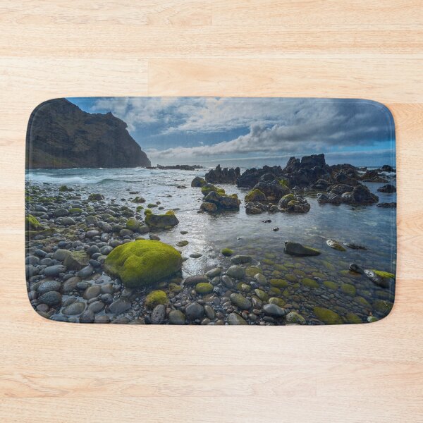 Item preview, Mossy pebble beach at Playa del Fraile designed and sold by Imagerisium.