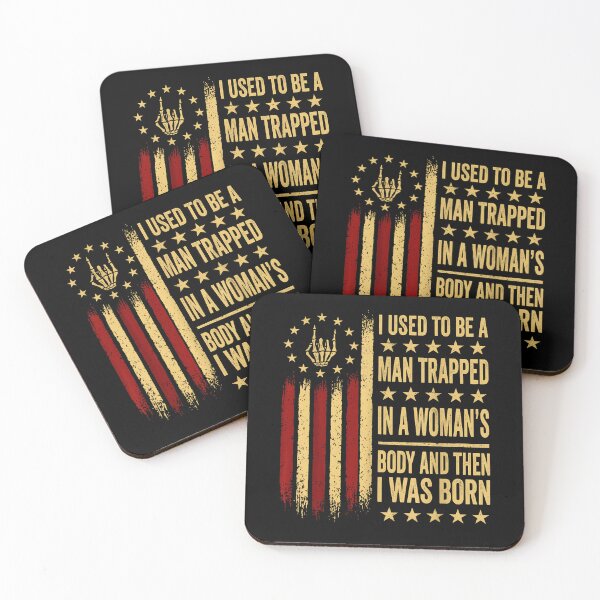 Item preview, Trapped In A Womans Body Then I Was Born - Funny Dad Joke designed and sold by Rahamkshop.