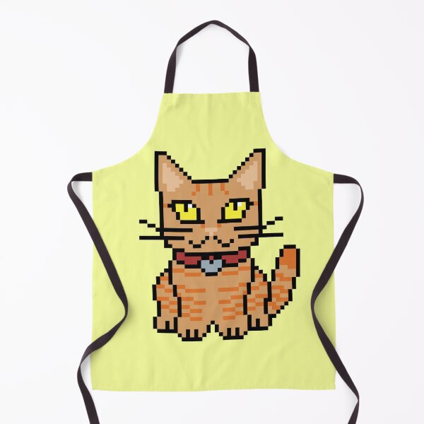 Item preview, Cute Art Pixel Orange Cat | Retro 8-Bit Pixel Art designed and sold by OpenTabsDesigns.