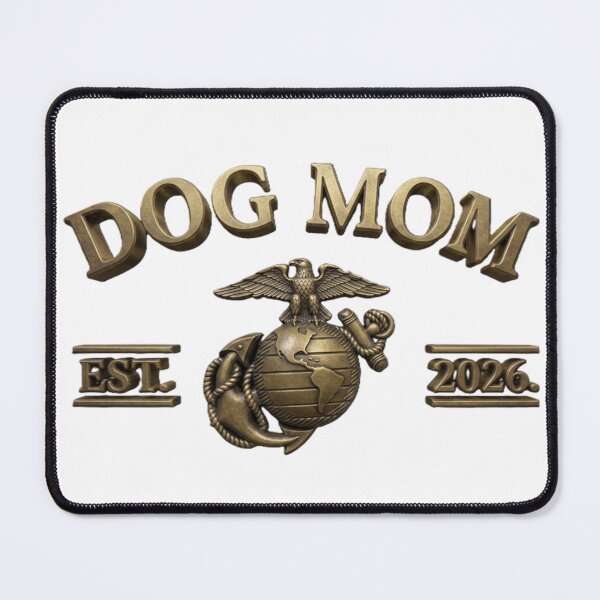 Item preview, USMC Dog Mom designed and sold by InkShiftLabs.