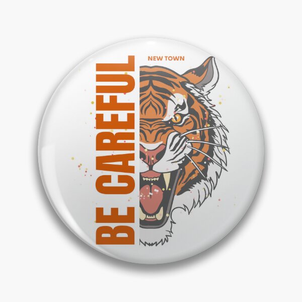 Item preview, Be Careful Lion Face designed and sold by DVerse Studio.