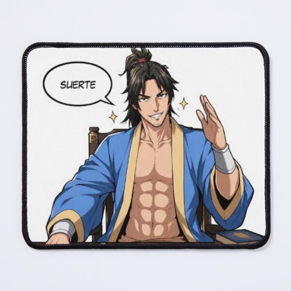 Item preview, Confident Anime Man Sticker – Lucky Charm Aesthetic designed and sold by MeowLoka ⭐⭐⭐⭐.