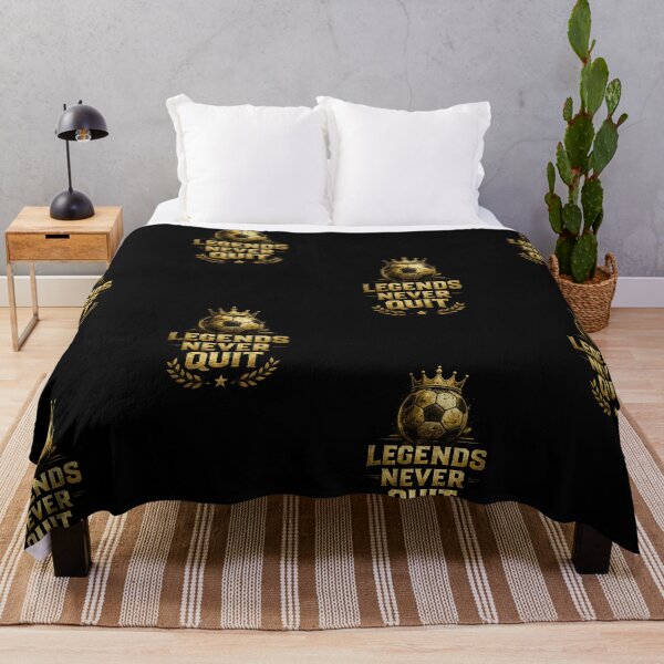 Item preview, Legends Never Quit Soccer Motivation designed and sold by LegendCourt.