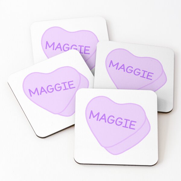 Item preview, Maggie Name Purple Candy Heart Sweet Heart Cute designed and sold by SlimyFish.