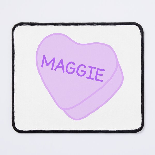 Item preview, Maggie Name Purple Candy Heart Sweet Heart Cute designed and sold by SlimyFish.