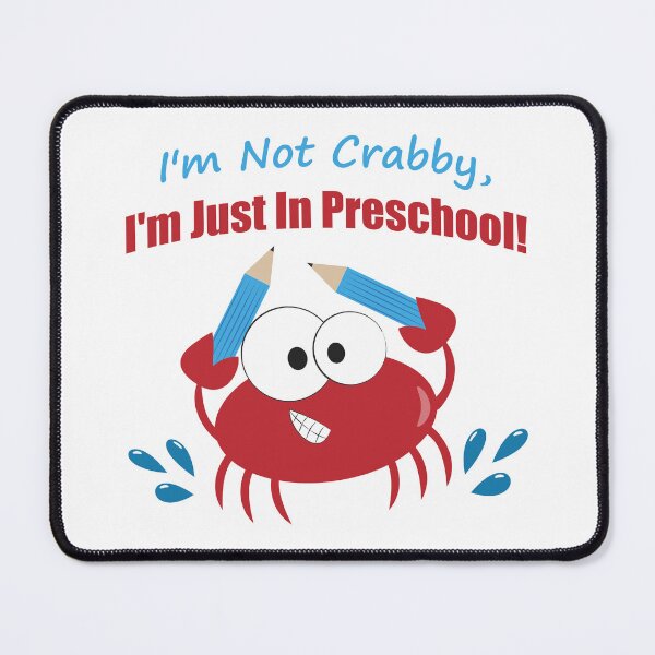 Item preview, Cute Preschool Crab Holding Pencils Back to School  designed and sold by CreativeCrest.