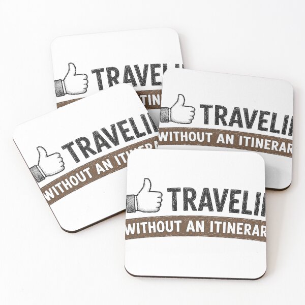 Item preview, I Like Traveling Without An Itinerary designed and sold by ali prints.