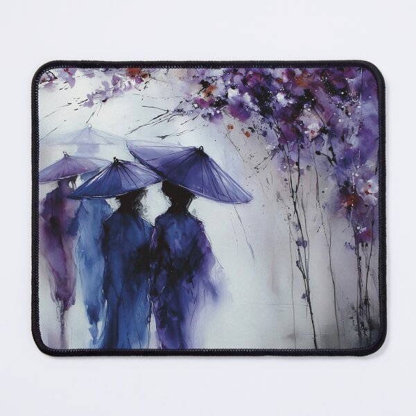 Item preview, Two Japanese Women with Traditional Parasols designed and sold by kaldart.