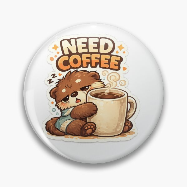 Item preview, Need coffee otter designed and sold by ChicClicker.