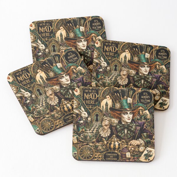 Item preview, We're All Mad Here designed and sold by Edenglow Prints & Peculiars.