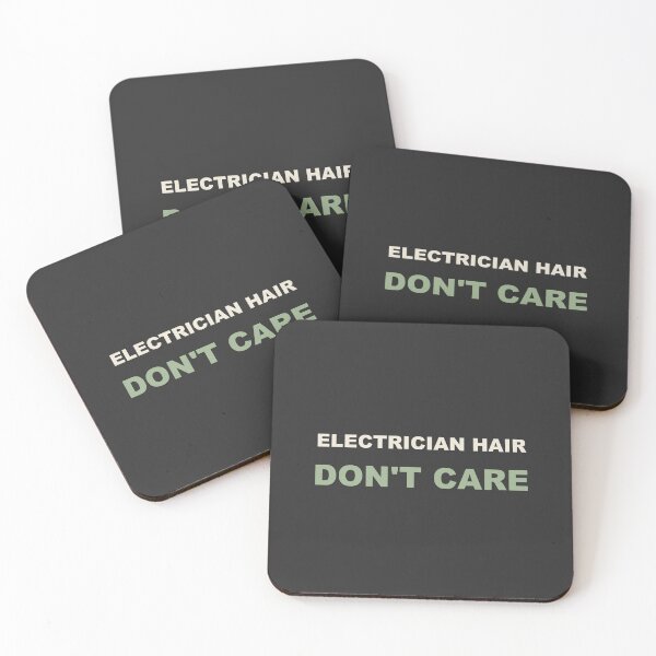 Item preview, Electrician Hair Don't Care - Electrician designed and sold by RetroThreadWorks.