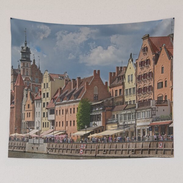 Item preview, Gdansk Motlawa River Embankment CItyscape Poland designed and sold by Martyn R Arnold Fine Art Nature & Landscape Photography.