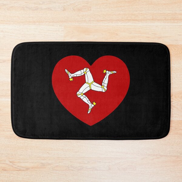 Item preview, Isle Of Man Flag Heart IM designed and sold by shitpostee.