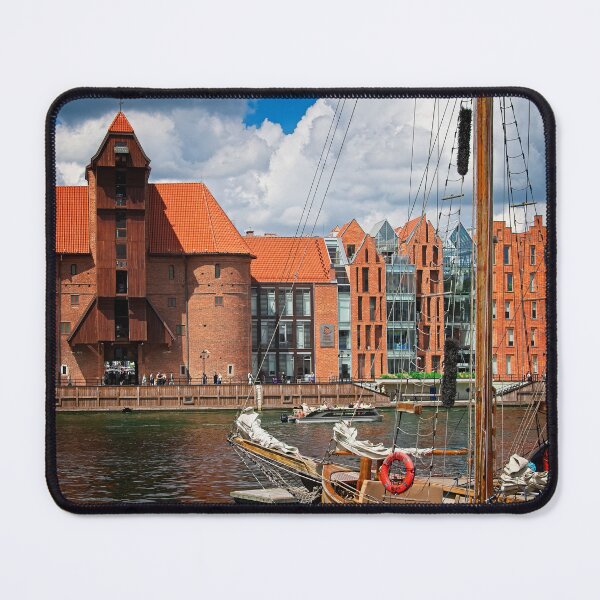Item preview, Gdansk Waterfront and Crane Building Cityscape Poland designed and sold by Martyn R Arnold Fine Art Nature & Landscape Photography.