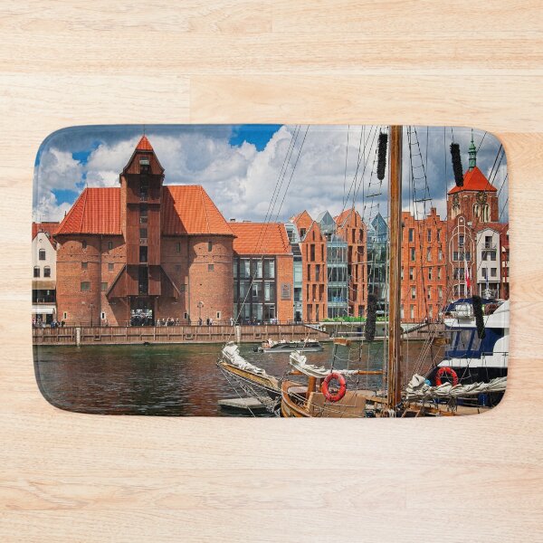 Item preview, Gdansk Waterfront and Crane Building Cityscape Poland designed and sold by Martyn R Arnold Fine Art Nature & Landscape Photography.