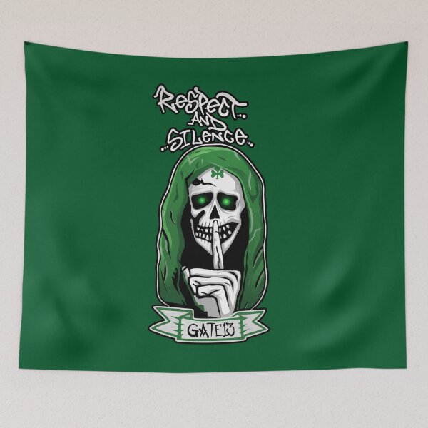 Item preview, Respect And Silence Gate 13  designed and sold by canvasriddle.