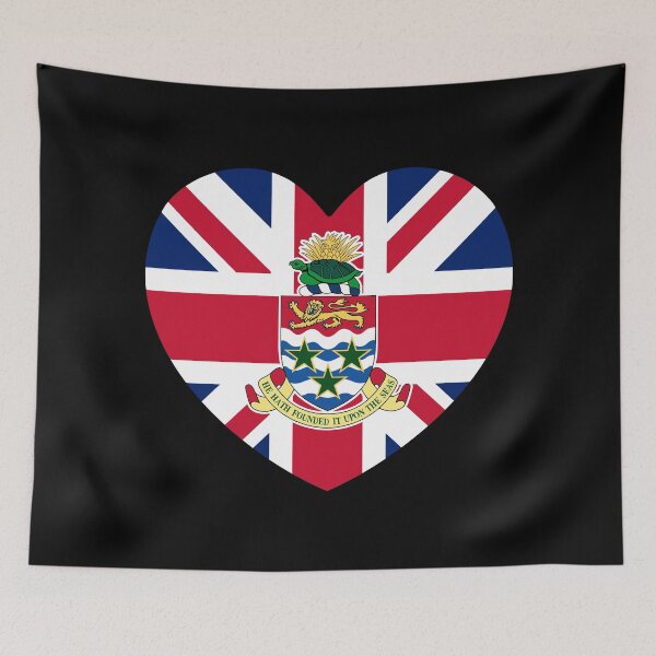 Item preview, Cayman Islands Flag Heart KY designed and sold by shitpostee.