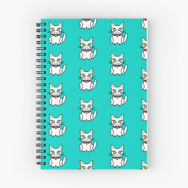 Item preview, Cute Pixel Art White Cat | Retro 8-Bit Pixel Art designed and sold by OpenTabsDesigns.