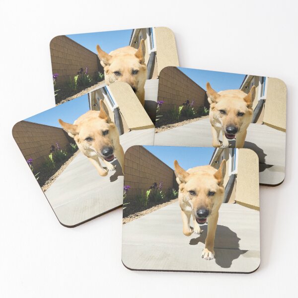 Item preview, Tan German Shepherd Mix – Side Gate designed and sold by QuietBloomDHS.