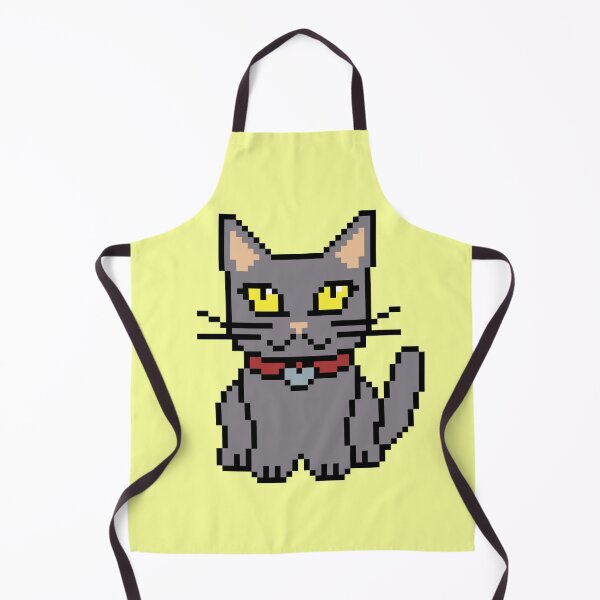 Item preview, Cute Pixel Art Grey Cat | Retro 8-Bit Pixel Art designed and sold by OpenTabsDesigns.