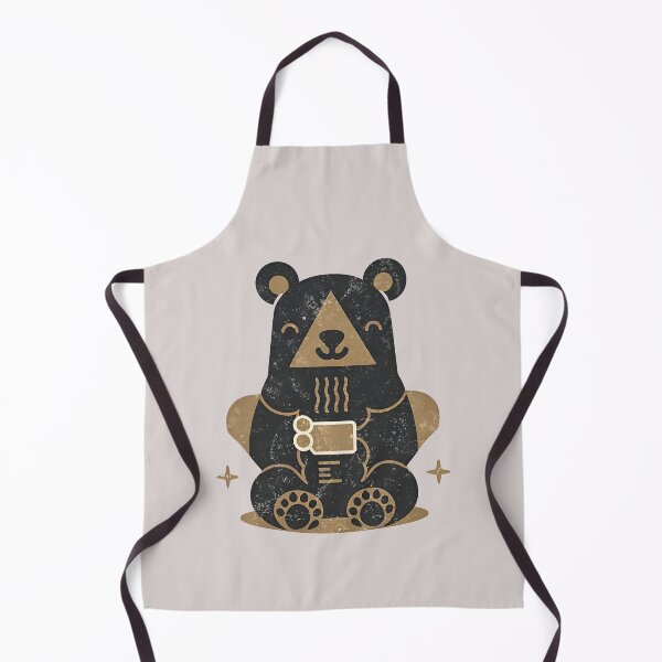 Item preview, Minimalist Caffeine Lover Cozy Modern Animal -Coffee Bear- designed and sold by Noorkin.