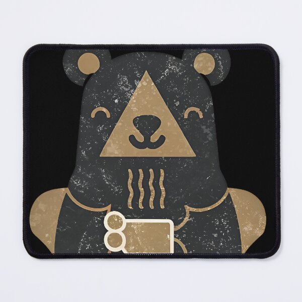 Item preview, Minimalist Caffeine Lover Cozy Modern Animal -Coffee Bear- designed and sold by Noorkin.