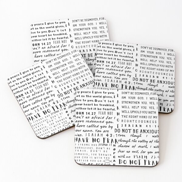 Item preview, Do Not Be Afraid - Bible Verses Mug Shirt Bag Sticker etc designed and sold by HisDesignCo.