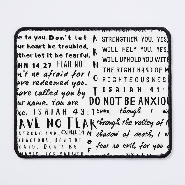 Item preview, Do Not Be Afraid - Bible Verses Mug Shirt Bag Sticker etc designed and sold by HisDesignCo.