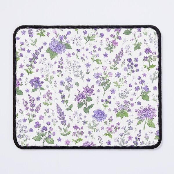 Item preview, Purple Wildflowers Floral Seamless Pattern designed and sold by betterthanurex.