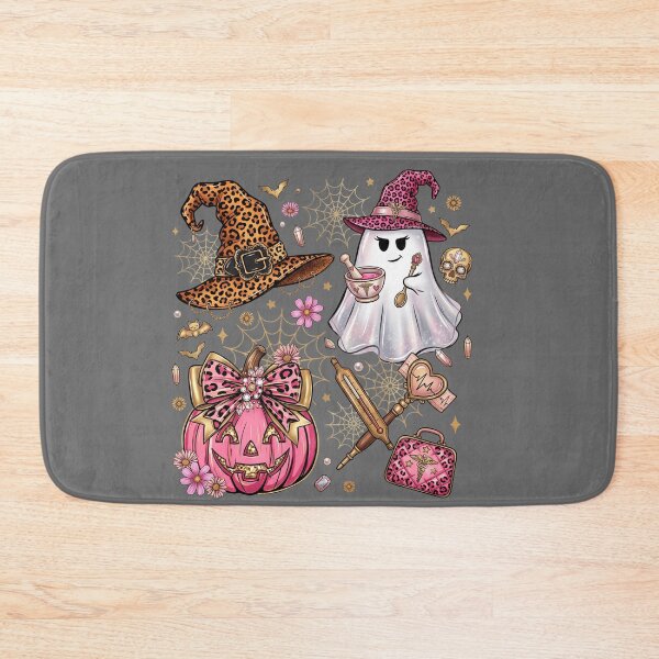Item preview, Spooky Nurse Pink Leopard Halloween Medical Ghost designed and sold by BreezifyDesignStudio.