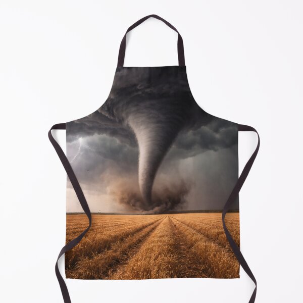 Item preview, Massive Tornado Over Golden Wheat Field designed and sold by Yomere.