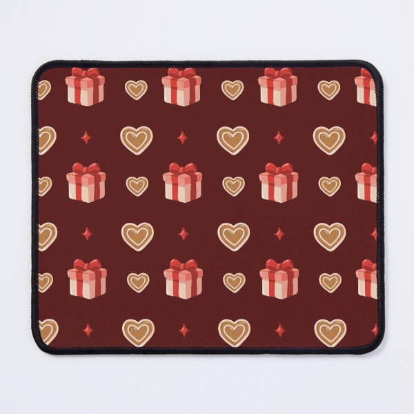 Item preview, Christmas Gingerbread Hearts and Gifts Pattern designed and sold by EvLip-Artist.