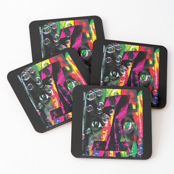 Item preview, Psychedelic Neon Number One Surreal Pop Art designed and sold by NornAxiom.
