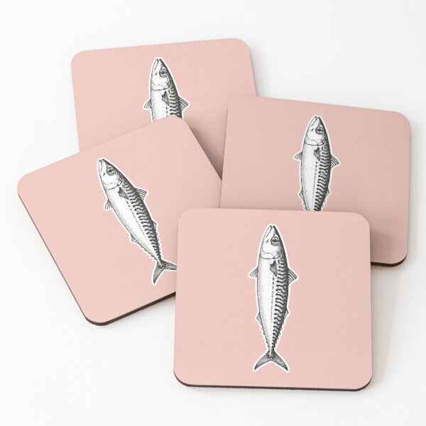 Item preview, Fish Study Club Vintage Mackerel Illustration Marine Biology Graphic designed and sold by CamaleonDesigns.