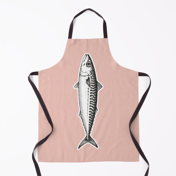 Item preview, Fish Study Club Vintage Mackerel Illustration Marine Biology Graphic designed and sold by CamaleonDesigns.